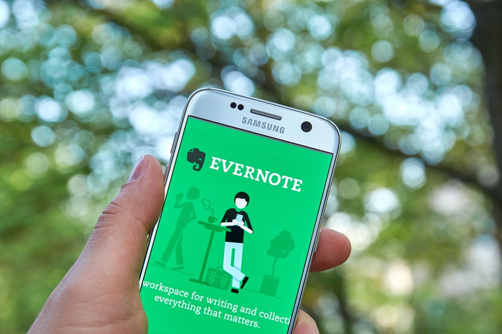 među najbolje aplikacije za organizaciju svrstava se i Evernote