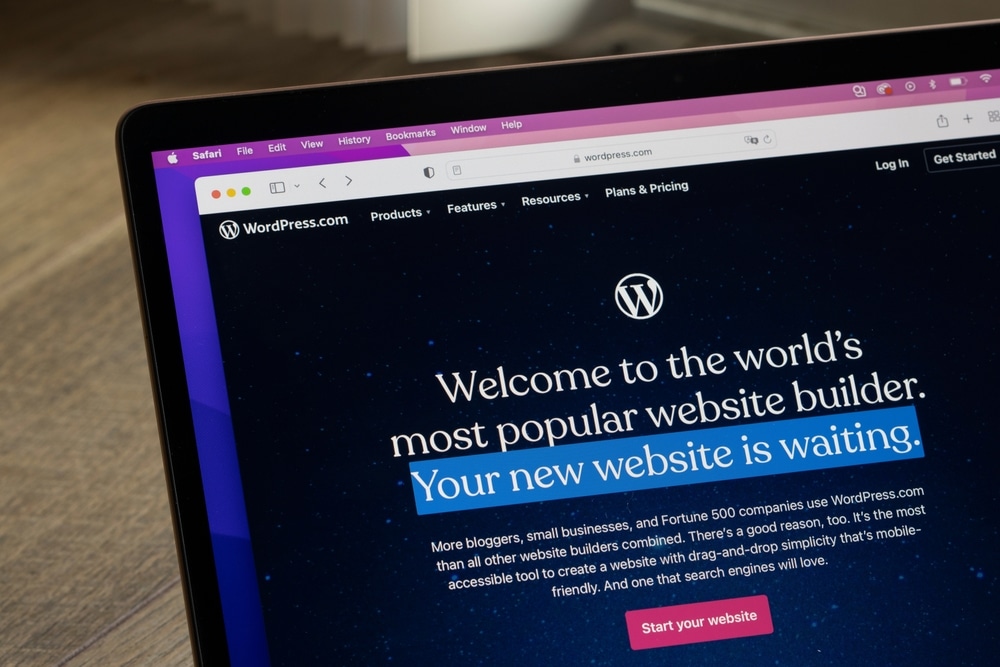 Shared hosting na webu