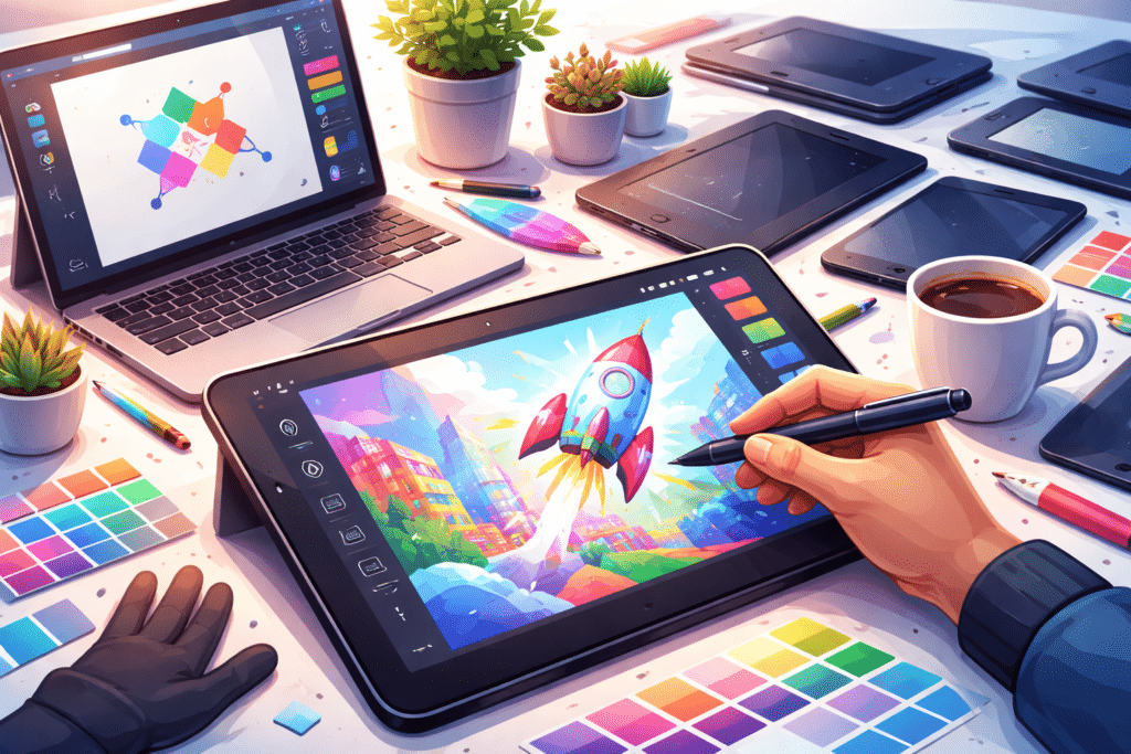 Što koristiti za ilustraciju