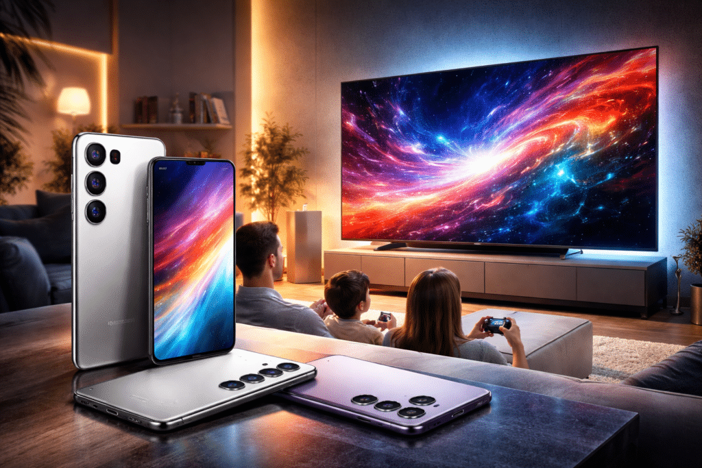 gledanje na veliki TV